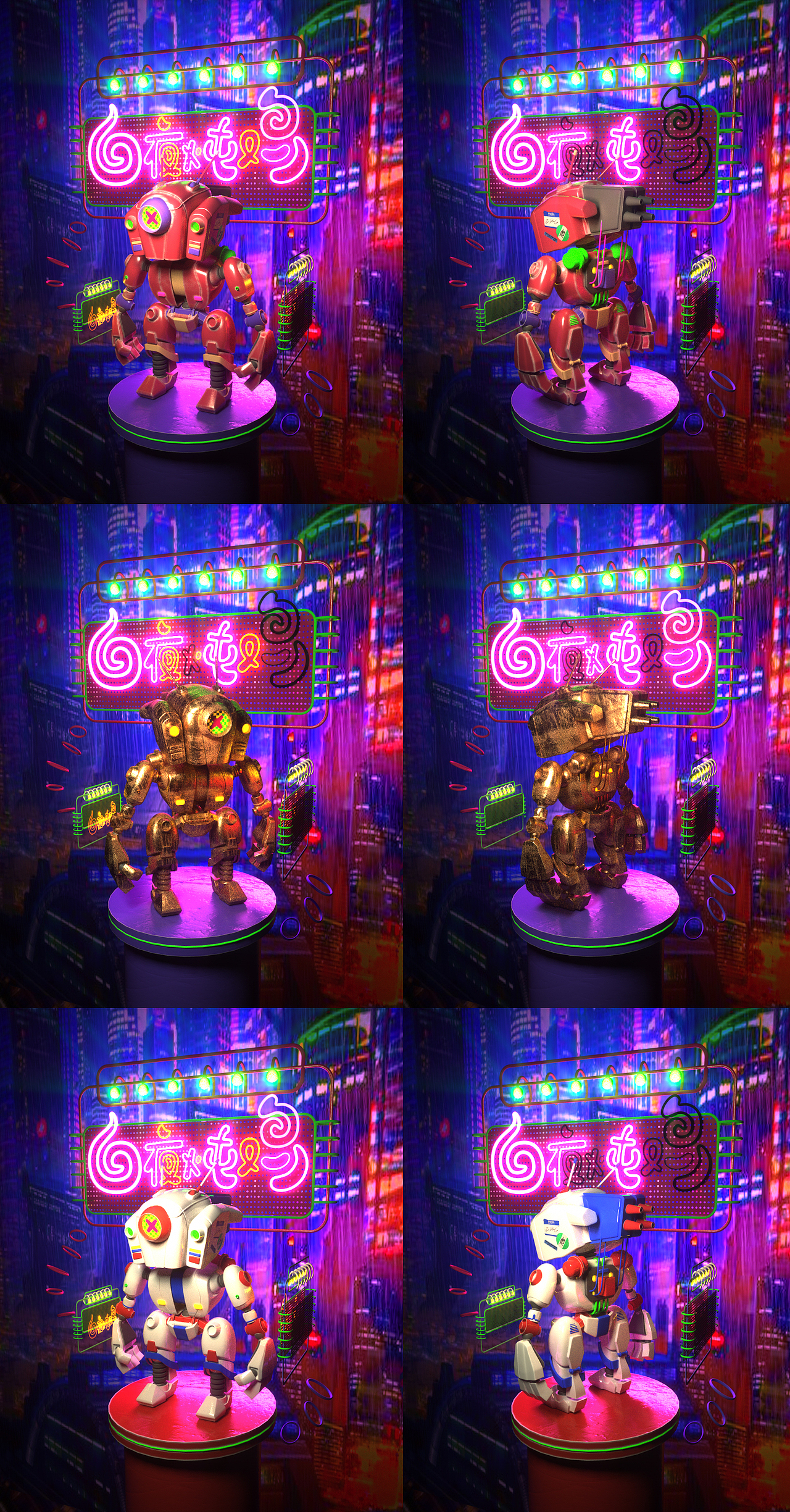 【白夜炖鸡】一米三的机器人