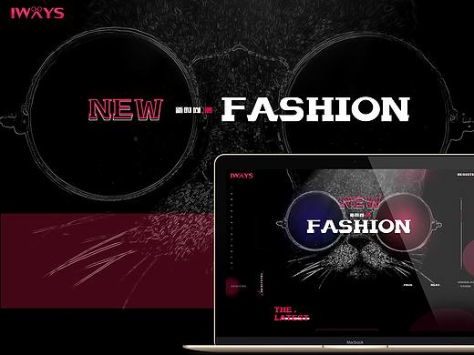 墨镜网页设计概念稿