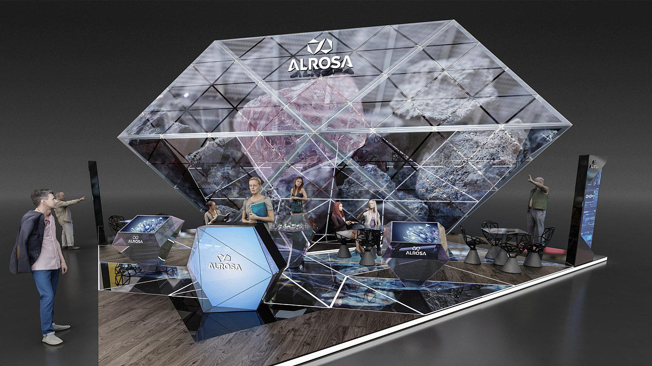 展会|三维|场景|aelaine - 原创作品 - 站酷 (zcool)