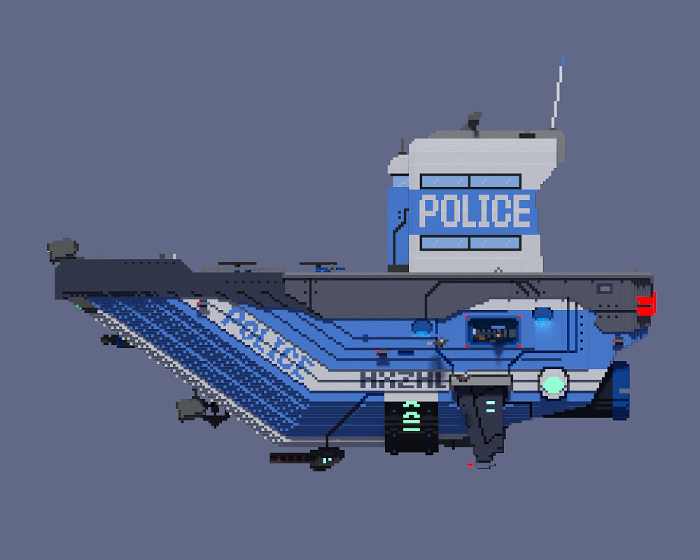 反重力巡警飞船