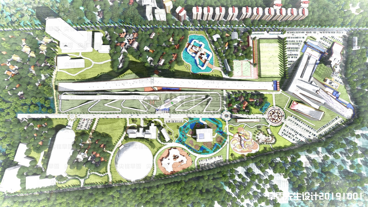 新作成都尖锋旱雪场扩展-旱雪先生金针菇旱雪dryski