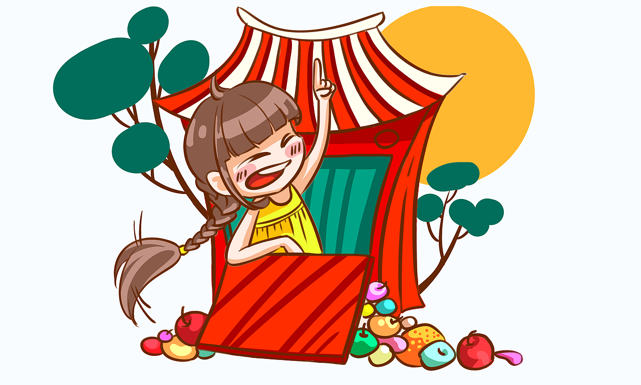 吃貨（圖ZMTE1MjAzNTUy） - 商業(yè)插畫(huà) - 站酷設(shè)計(jì)師淋一場(chǎng)雨會(huì)醉原創(chuàng)素材 - 站酷ZCOOL