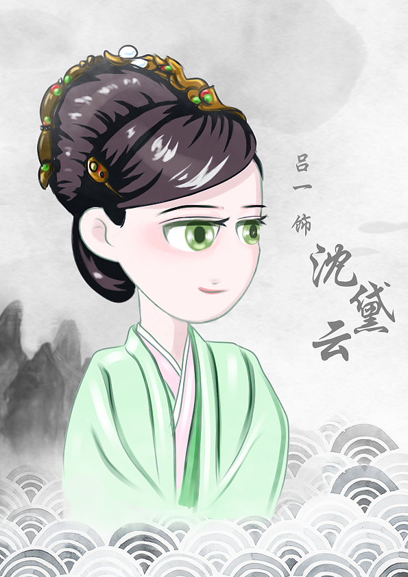电视剧《抗倭英雄戚继光》人物角色卡通形象设计