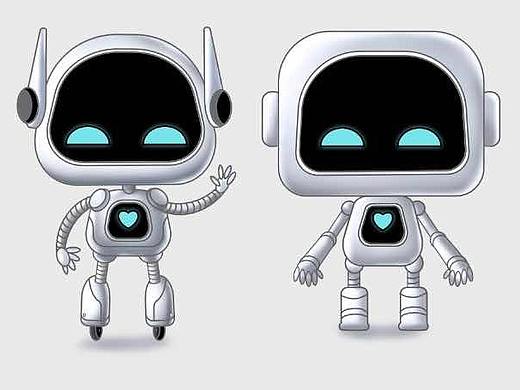 机器人卡通形象设计