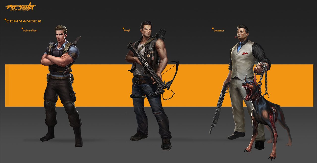 游戏欧美写实角色设计