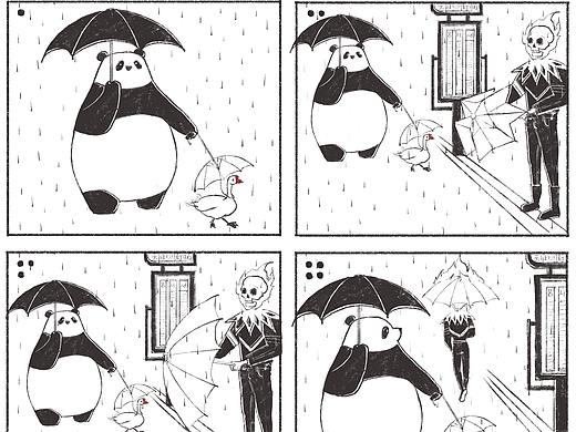 四格漫画 | 简约漫画 | 脑洞漫画