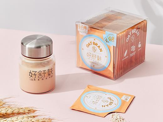 好舒麸·燕麦麸皮粉轻养包装设计