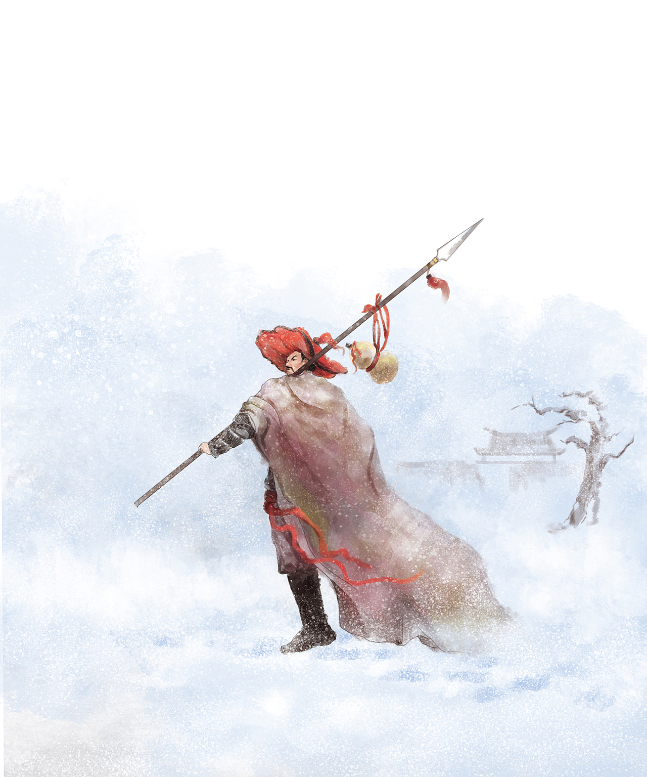 四大名著，《唐诗三百首》和《岳飞传》（图ZMTIwNzc0MzE2） - 商业插画 - 站酷设计师天衣风扬原创素材 - 站酷ZCOOL