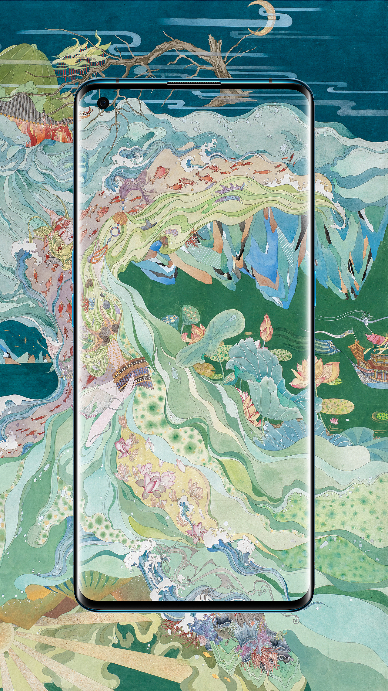 湘君湘夫人（图ZMjY0MTk0Mzk2） - 海报 - 站酷设计师绯靥原创素材 - 站酷ZCOOL