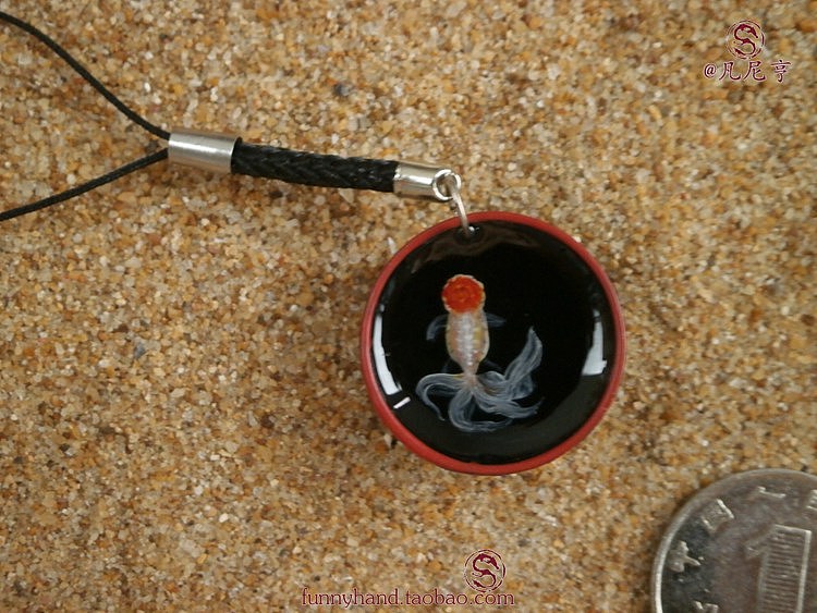 被金鱼占领的厨房 凡尼亨3d树脂画金鱼