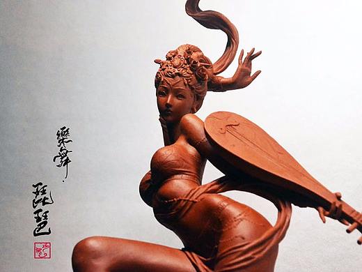 海龙作品飞天乐舞之《反弹琵琶》