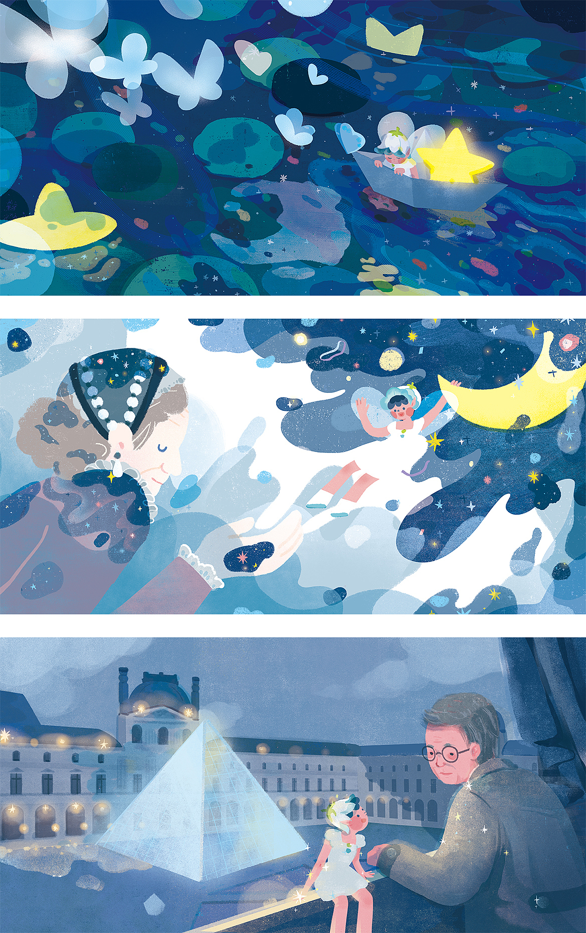 绘本《Andiamo!Thalia》 | 2021世界插画奖