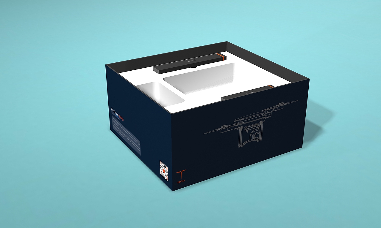 普宙(ProDrone)无人机包装设计