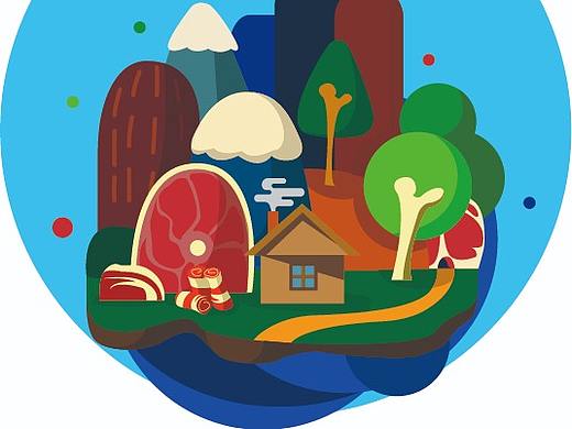 插畫（個(gè)人主頁-ZNTE5Mzc3NDA=） - 商業(yè)插畫 - 站酷設(shè)計(jì)師cherish12138原創(chuàng)素材 - 站酷ZCOOL