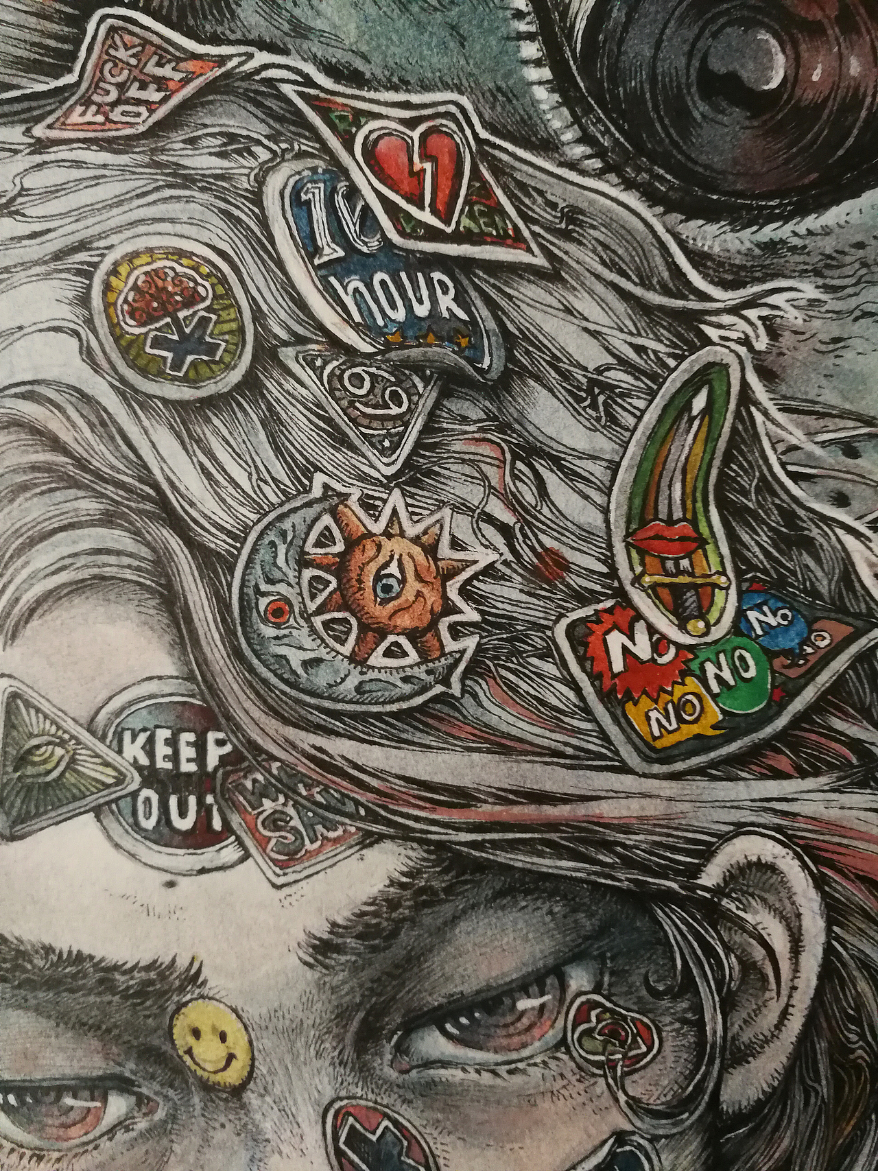 Determination 決心 2018-01（图ZMTA1OTU3Mzgw） - 艺术插画 - 站酷设计师我的药呢原创素材 - 站酷ZCOOL