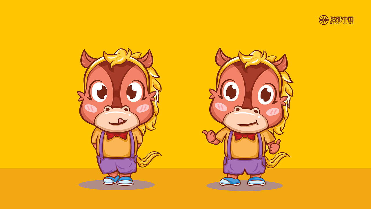 浩熙中国卡通ip形象千里马