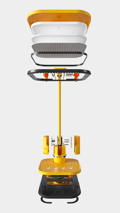 美的儿童台灯-给孩子最好的陪伴|佳简几何设计