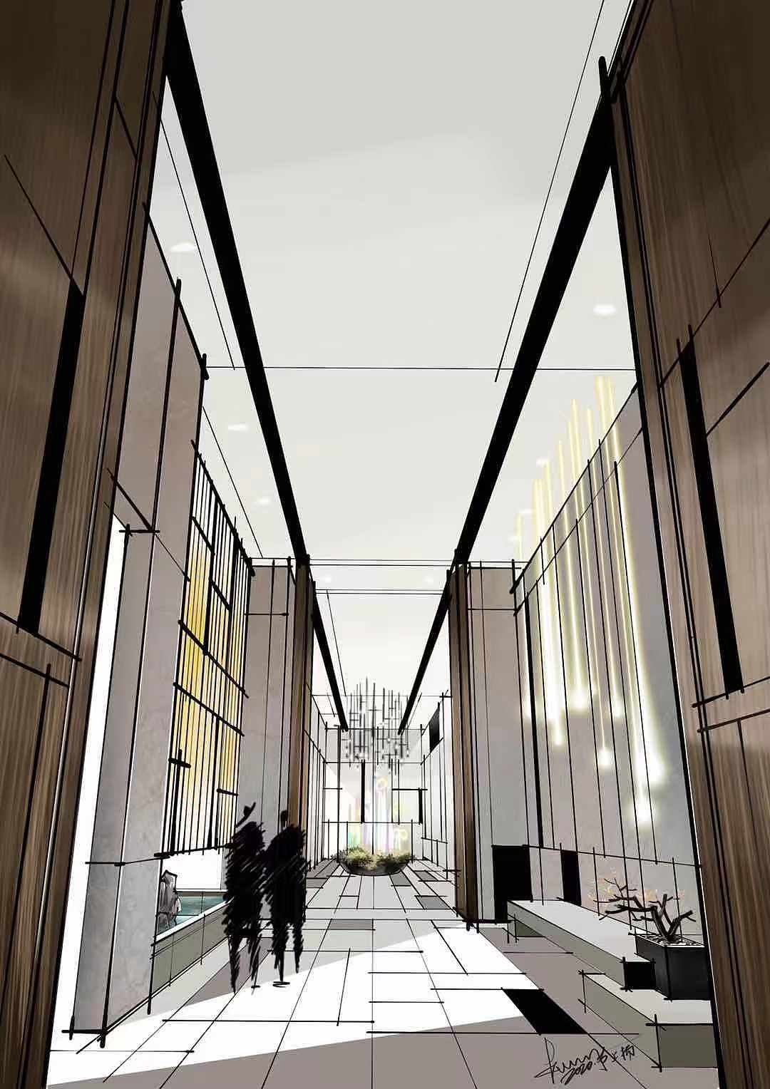 室内手绘作品欣赏