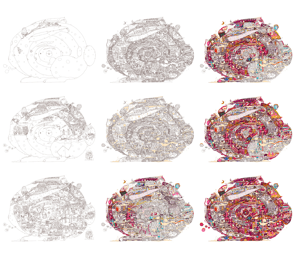雪兔吉祥（图ZNjM0MDA3Mg==） - 艺术插画 - 站酷设计师Moogu_蘑菇原创素材 - 站酷ZCOOL