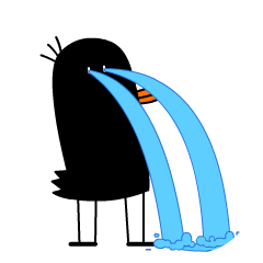 微信表情第一弹-好黑鸭