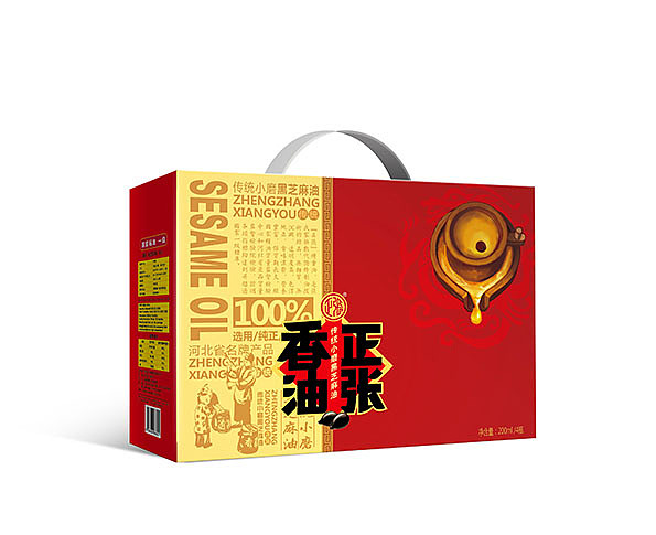 香油 礼盒包装设计（图ZNjUwMDM2OTY=） - 包装 - 站酷设计师呢阿那原创素材 - 站酷ZCOOL