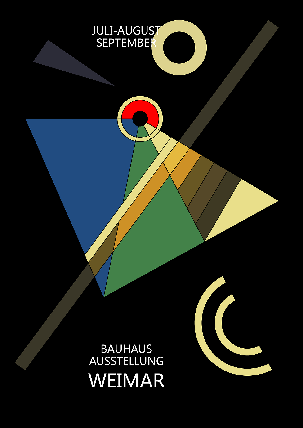 致敬包豪斯|平面|海报|杨超杰_原创作品-站酷zcool