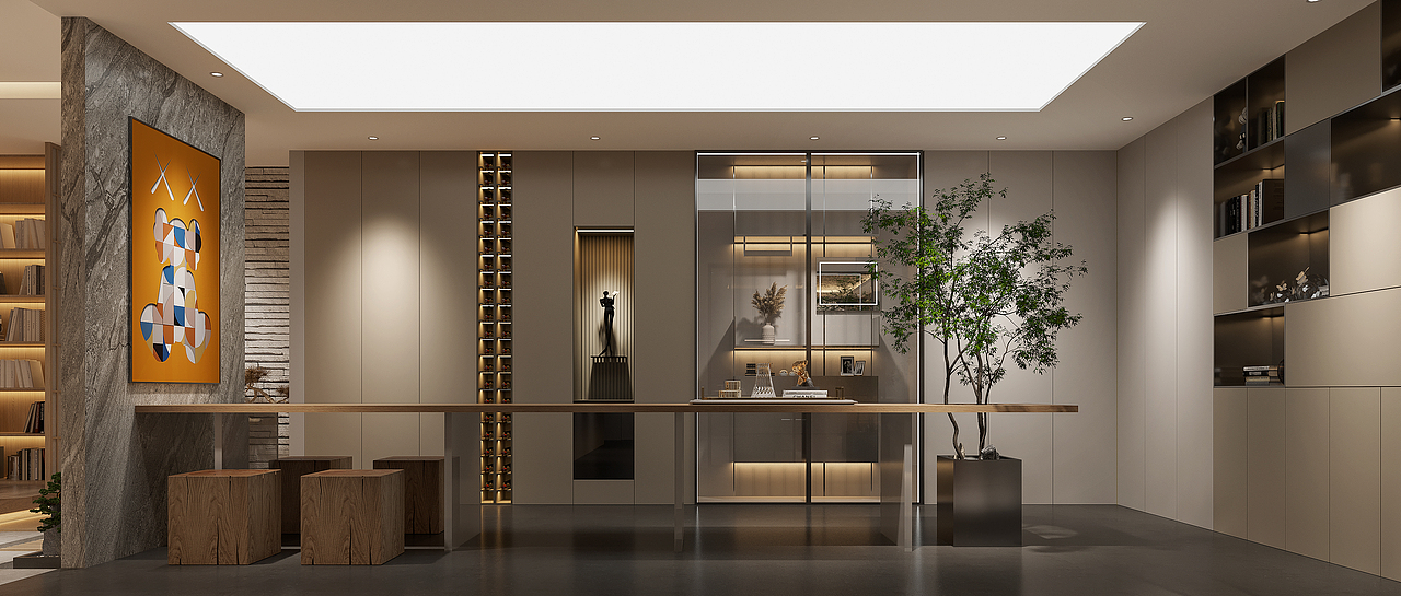 现代全屋定制展厅（图ZMjgyNzg0MDI4） - 展陈设计 - 站酷设计师连卡原创素材 - 站酷ZCOOL