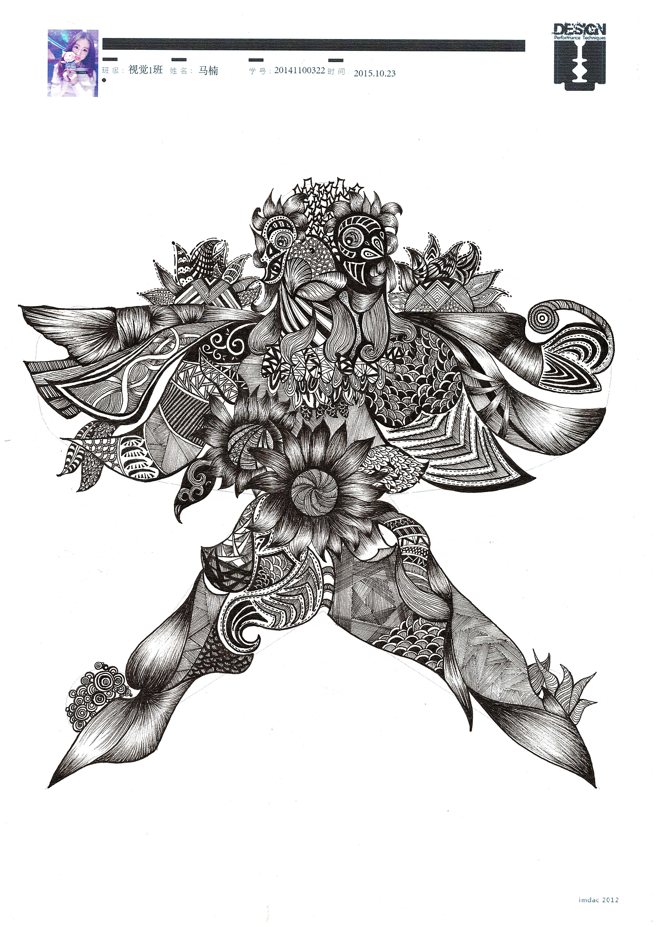 手绘黑白线稿（图ZMTYzMjkzOTMy） - 艺术插画 - 站酷设计师寒月入梦Stella原创素材 - 站酷ZCOOL