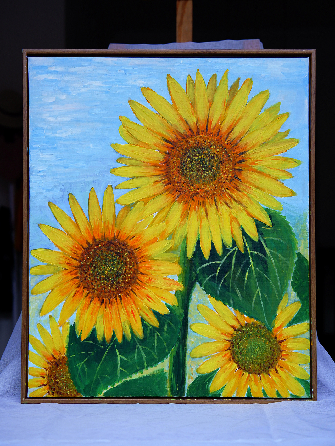 2021年一些丙烯绘画作品|纯艺术|绘画|小白兔rabbit - 原创作品