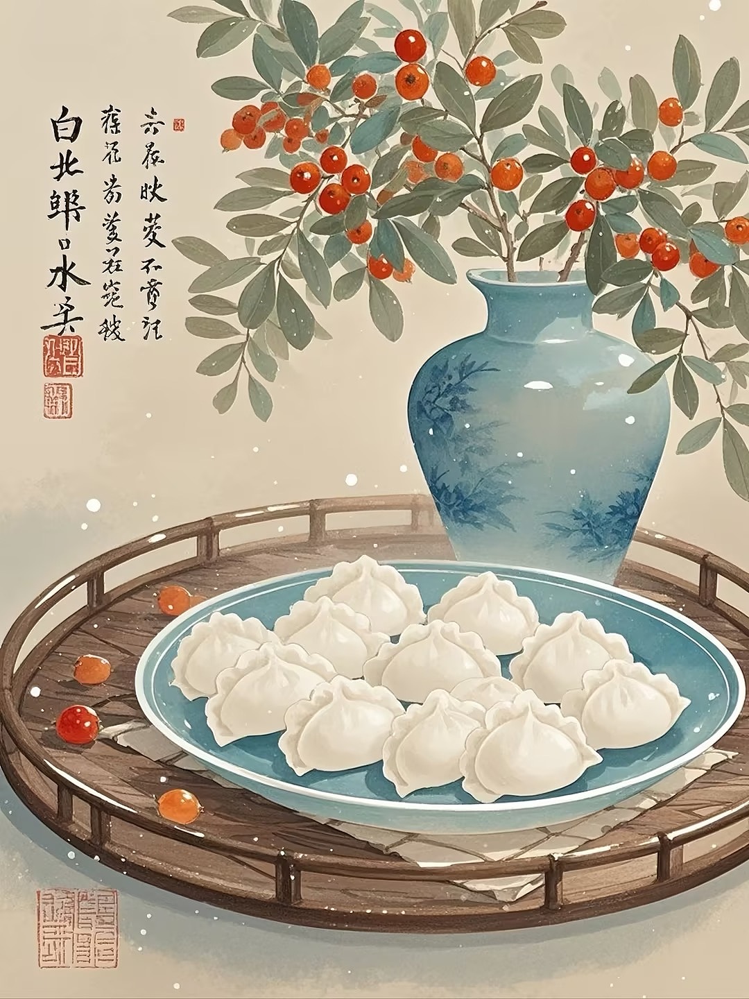 过年了（图ZMzgyNDE2NDI0） - 艺术插画 - 站酷设计师Z356101987原创素材 - 站酷ZCOOL