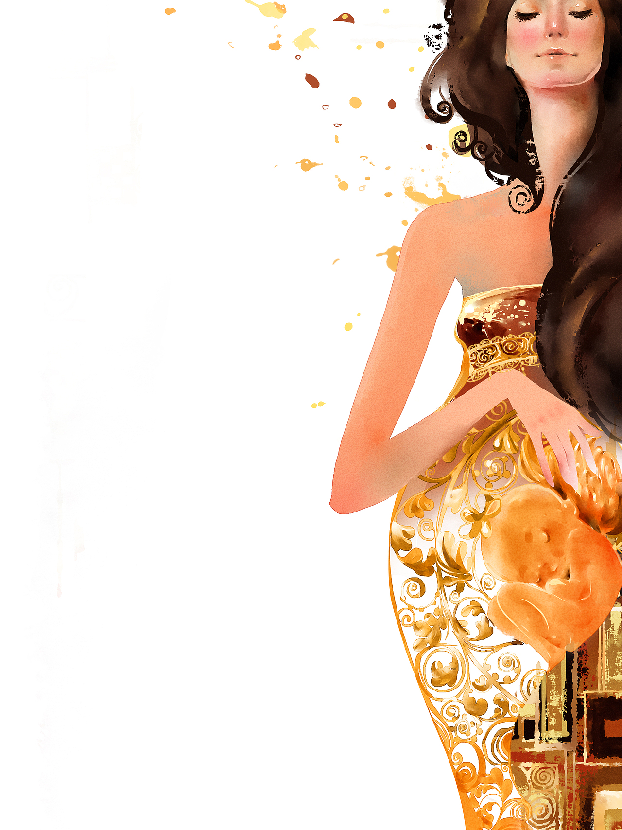 《女友》小说栏目插图