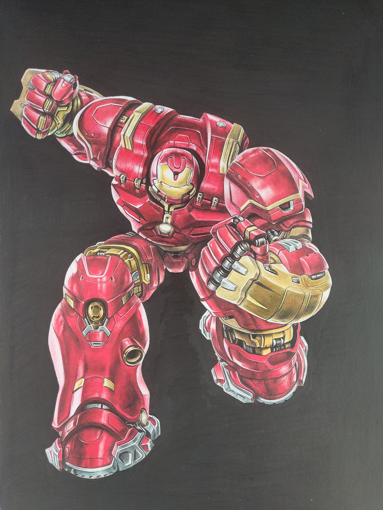 反浩克装甲|纯艺术|绘画|程荣亨哼哼_原创作品-站酷zcool