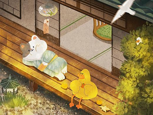 【我的小日子呀】系列貳之光影練習（個人主頁-ZNDU2MTM1MzY=） - 創(chuàng)作習作 - 站酷設計師哞宅君原創(chuàng)素材 - 站酷ZCOOL