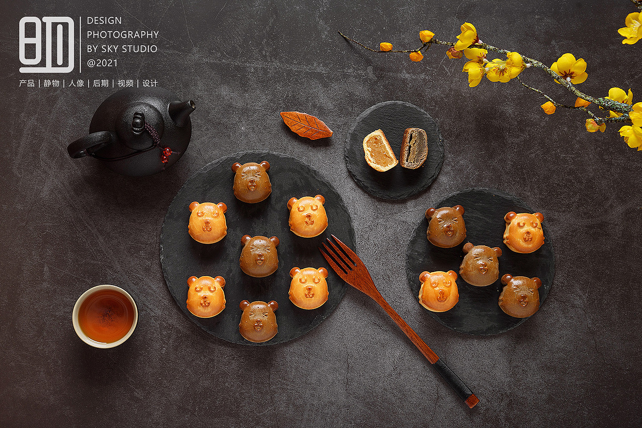 品牌月饼糕点拍摄案例合集