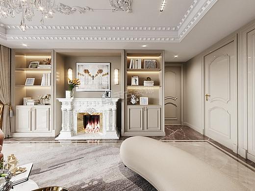 大平层法式风格设计,壹号半岛户型设计方案