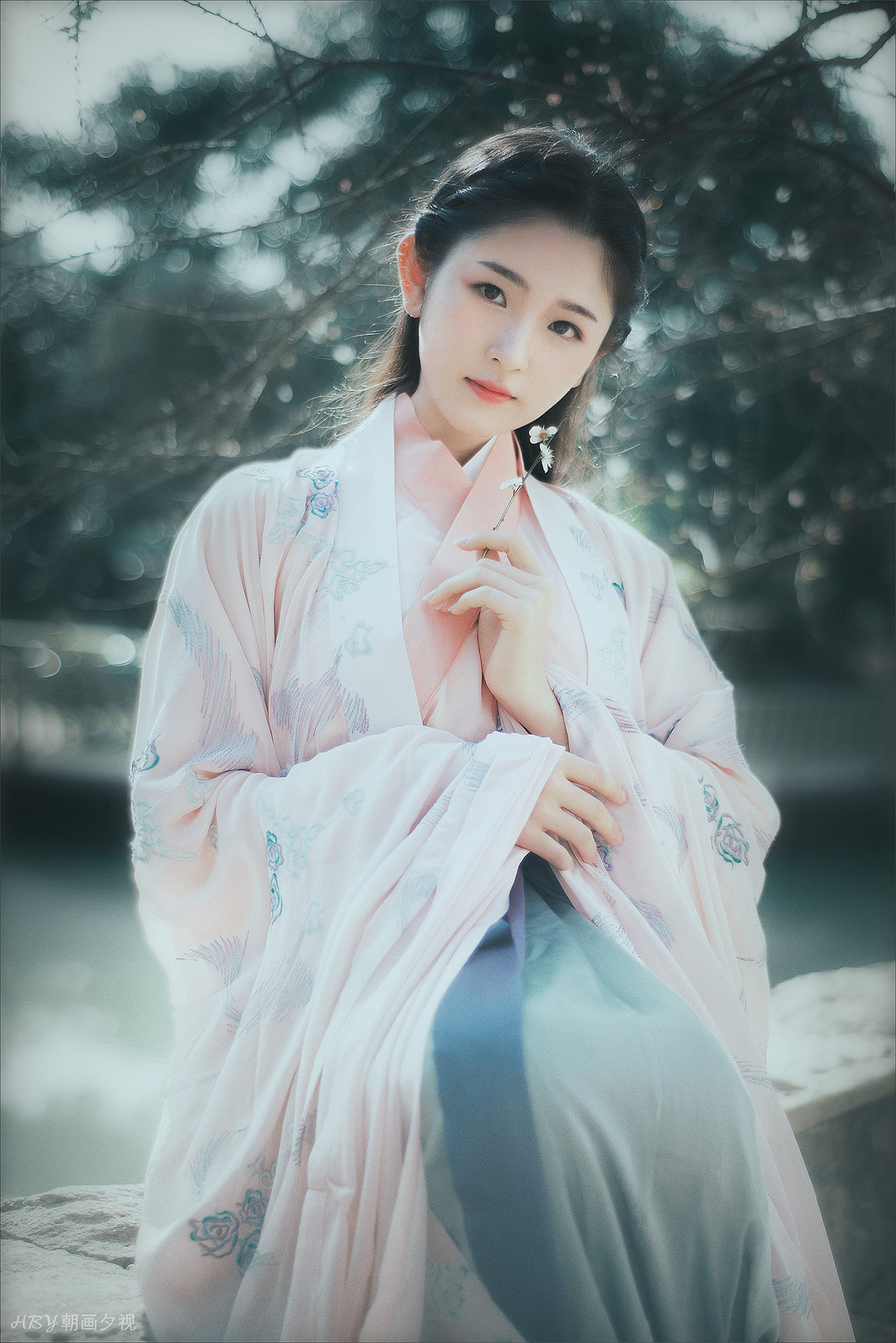 折梅寄相思（图ZNjgyMzcyNTY=） - 人像摄影 - 站酷设计师朝画夕视原创素材 - 站酷ZCOOL