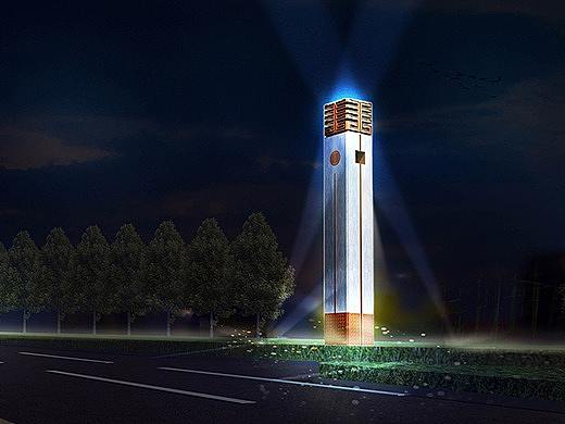 魏善庄镇首善之地城市家具导视设计