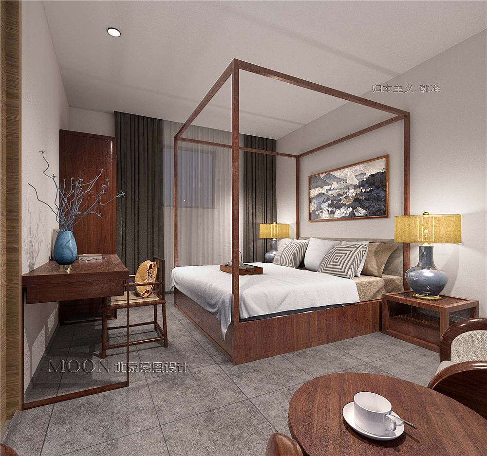 昌平樱泉山隐民宿-MOON民宿设计（图ZMTQxNTQ4OTUy） - 建筑设计 - 站酷设计师MOON民宿设计原创素材 - 站酷ZCOOL