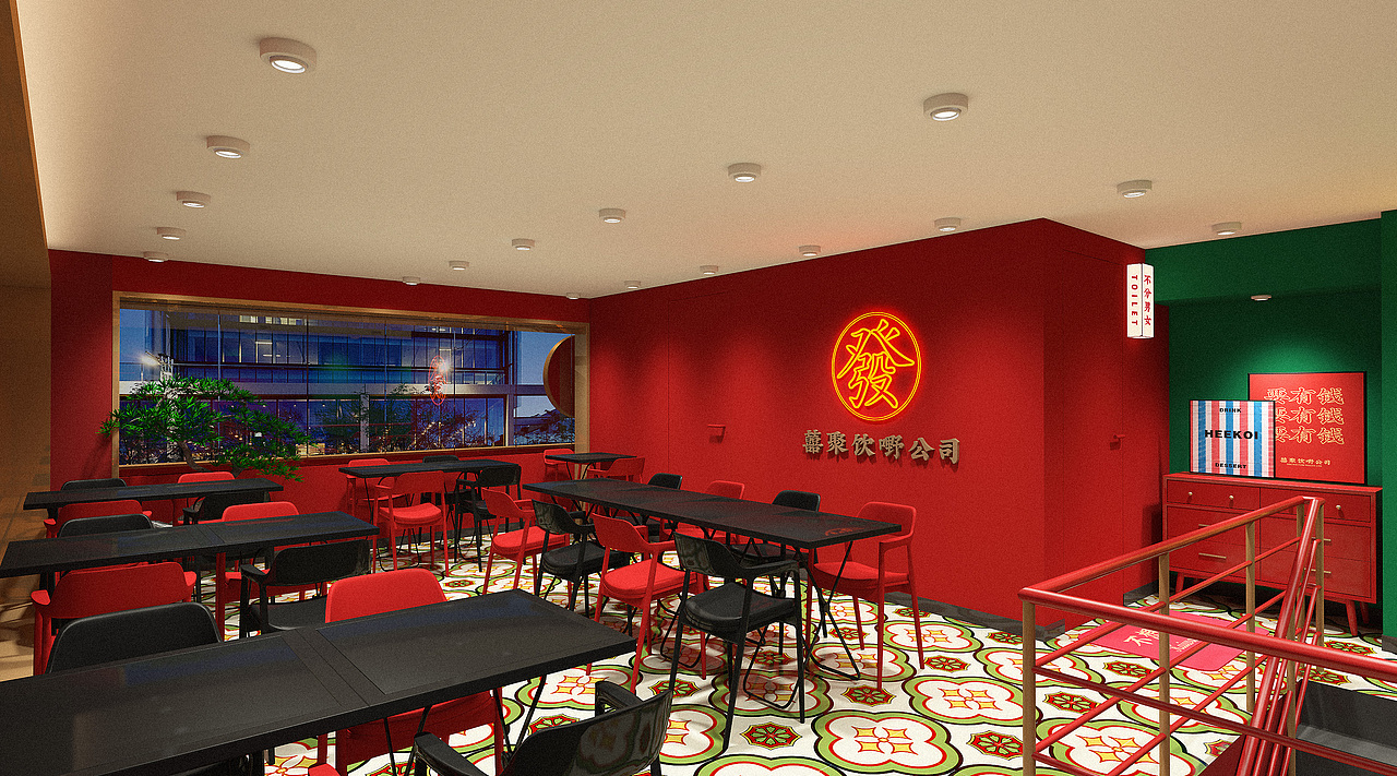 【译点案例】囍聚饮嘢公司 | 港风Style,红了整条Gai