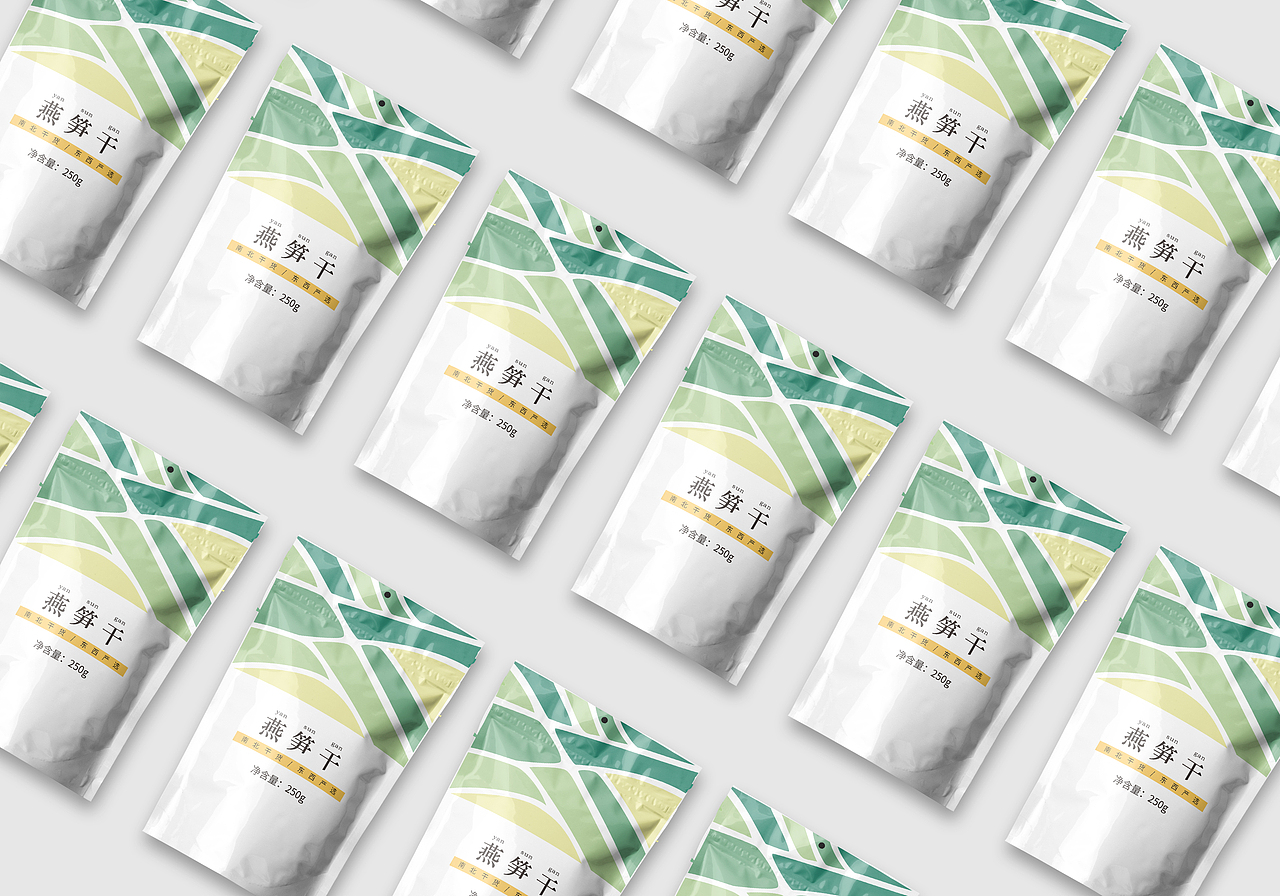 农产品南北干货燕笋干包装袋（图ZMjYzMjExODE2） - 包装 - 站酷设计师述照视觉原创素材 - 站酷ZCOOL