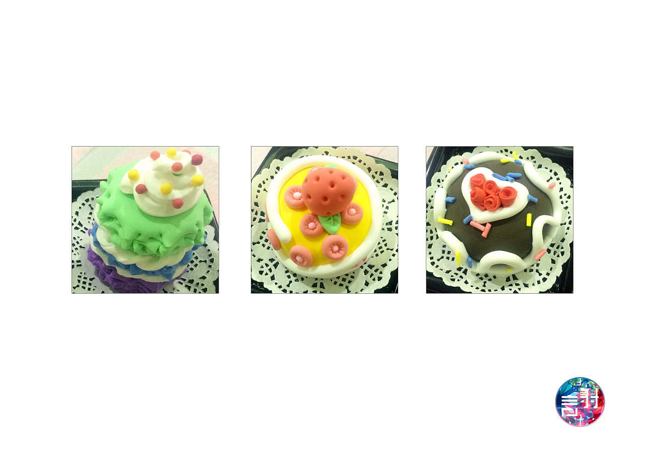 超轻粘土～彩虹蛋糕 - 堆糖，美图壁纸兴趣社区