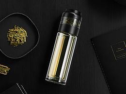 茶水分离杯拍摄