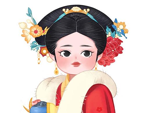 古装人物练习过程