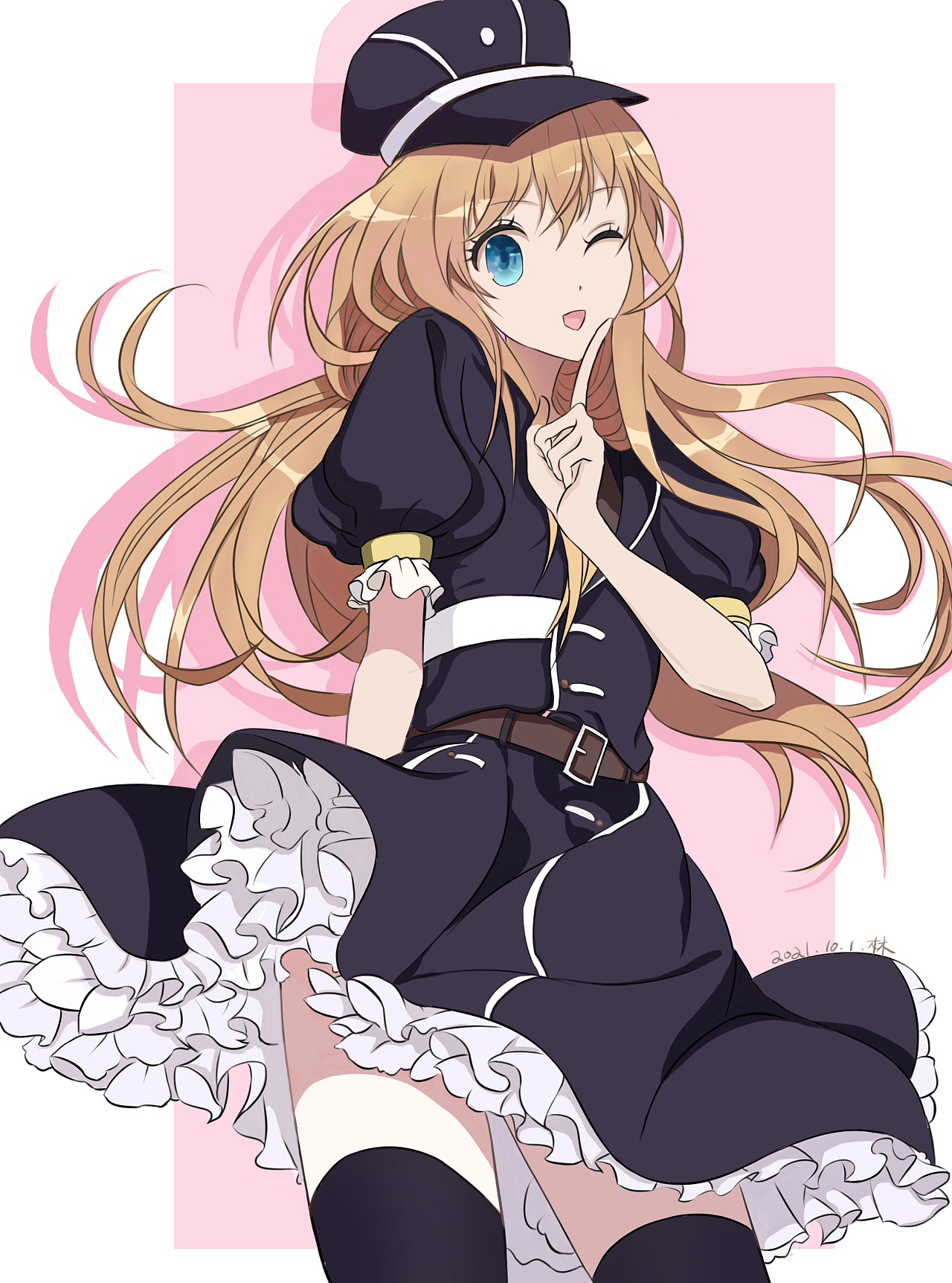 插画#二次元 伪厚涂|插画|创作习作|林胖胖很可爱 - 原创作品 - 站酷