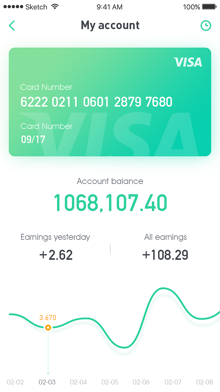 金融app ui练习（图ZNzI1MzE2MTI=） - APP界面 - 站酷设计师面包树上的妹子原创素材 - 站酷ZCOOL