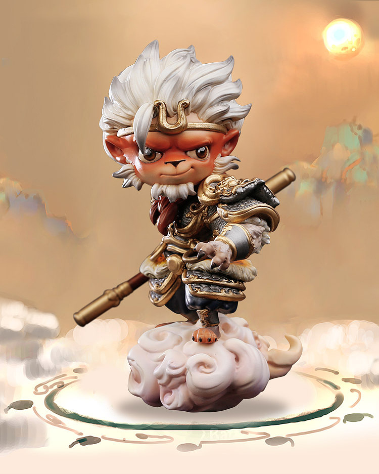 末那x斗战神丨萌宠系列手办第1弹《至尊宝》（图ZMjcyNTE1NzY=） - 手办/模玩 - 站酷设计师末那工作室原创素材 - 站酷ZCOOL