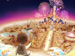 國慶旅游港澳出行落地頁詳情海報(bào)（飛豬）