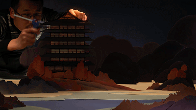 网易《忘川风华录》剪纸定格:国风×鬼畜×rap×靓仔颜艺