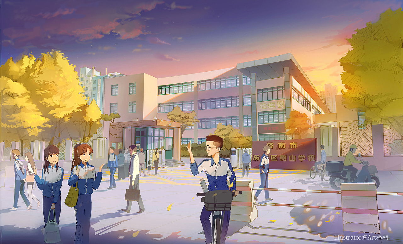 青春日记（图ZMjQ5MjI3ODIw） - 商业插画 - 站酷设计师画画的大福老师原创素材 - 站酷ZCOOL