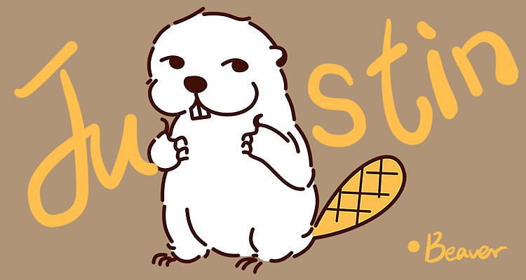 合里造物吉祥物店长河狸